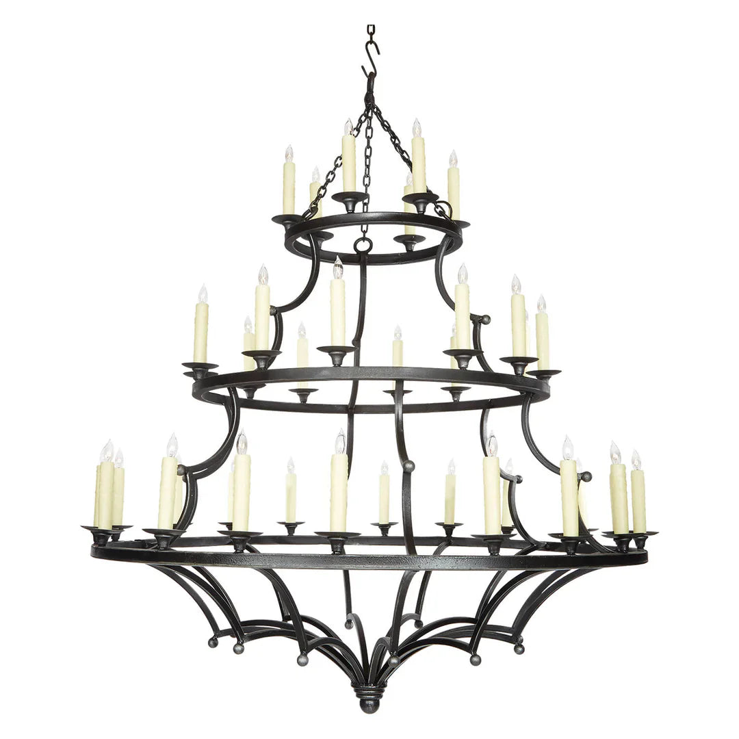Handcrafted Wrought Iron Chandeliers