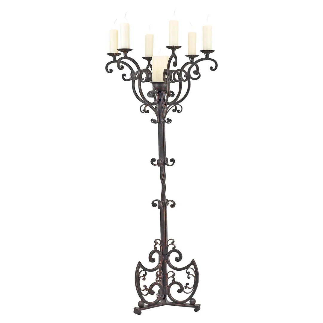 Hand Forged Iron Designer Floor Lamps