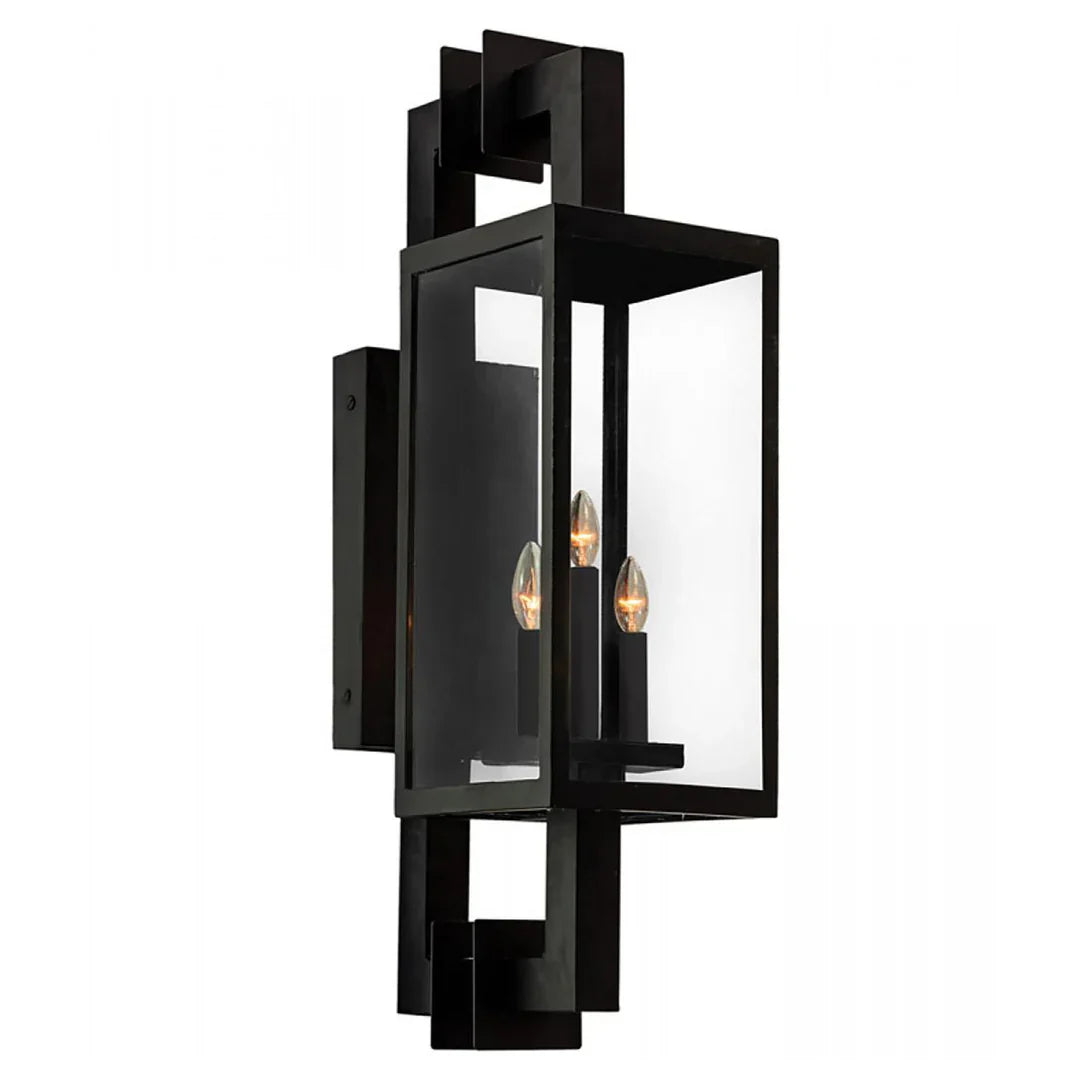 Wrought Iron Outdoor Wall Lanterns & Sconces