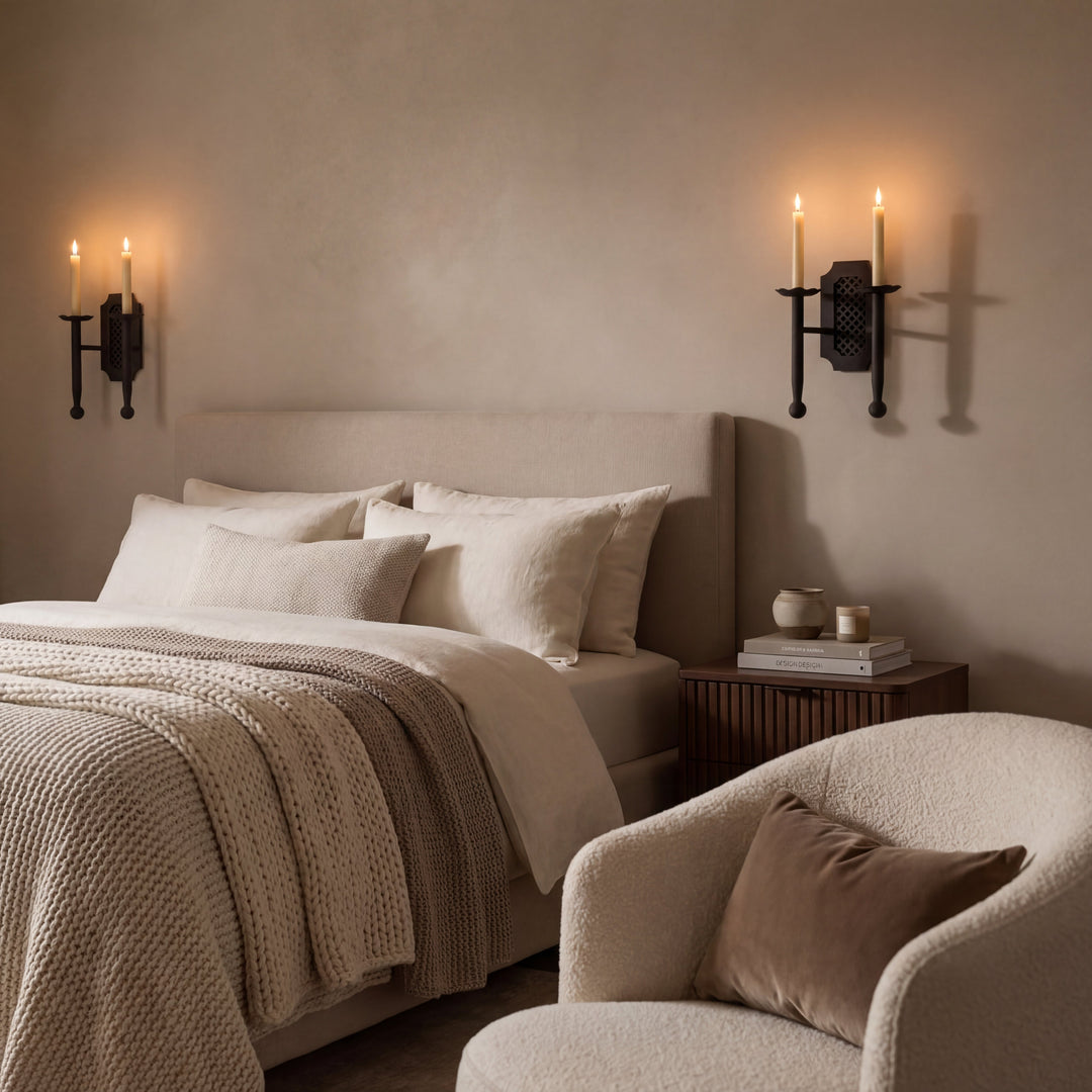 Wrought Iron Wall Sconces