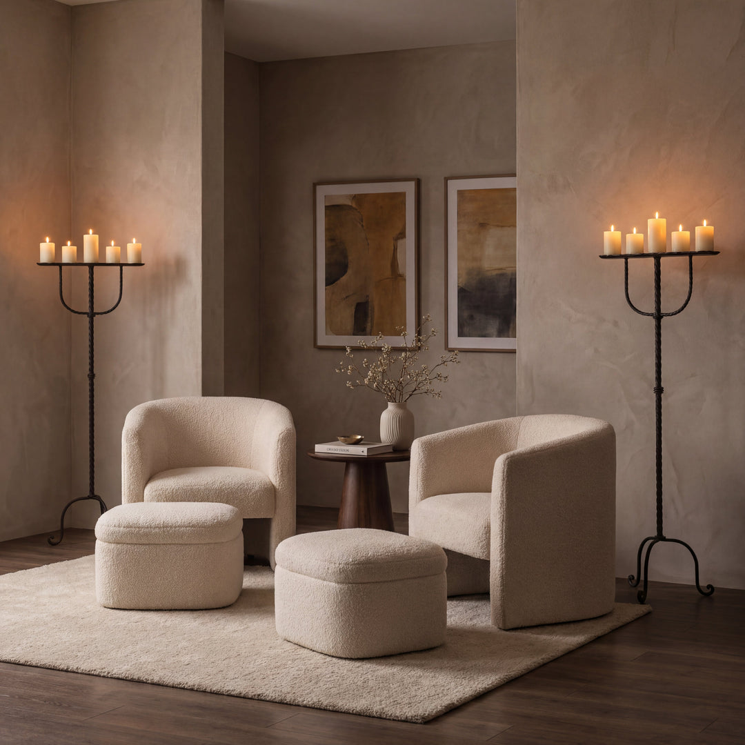 Hand Forged Iron Designer Floor Lamps