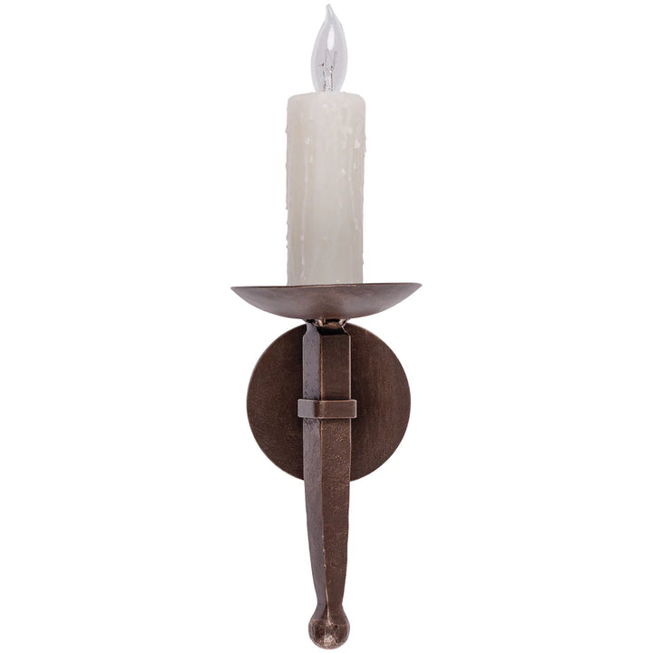 The Mesa Forge Candle Wall Sconce