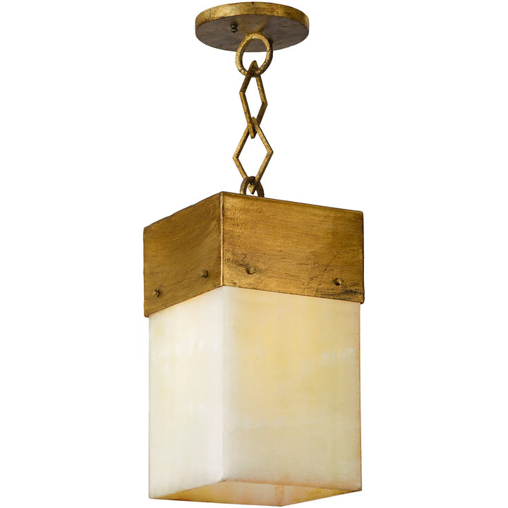 Aurelio Onyx Flush Mount Pendant Lantern