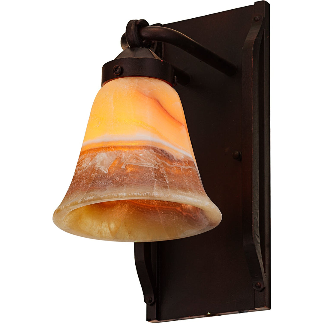 1855 with CST AWR — Alabaster Sconce