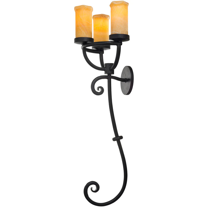 The Sierra Glow Three-Light Wall Sconce