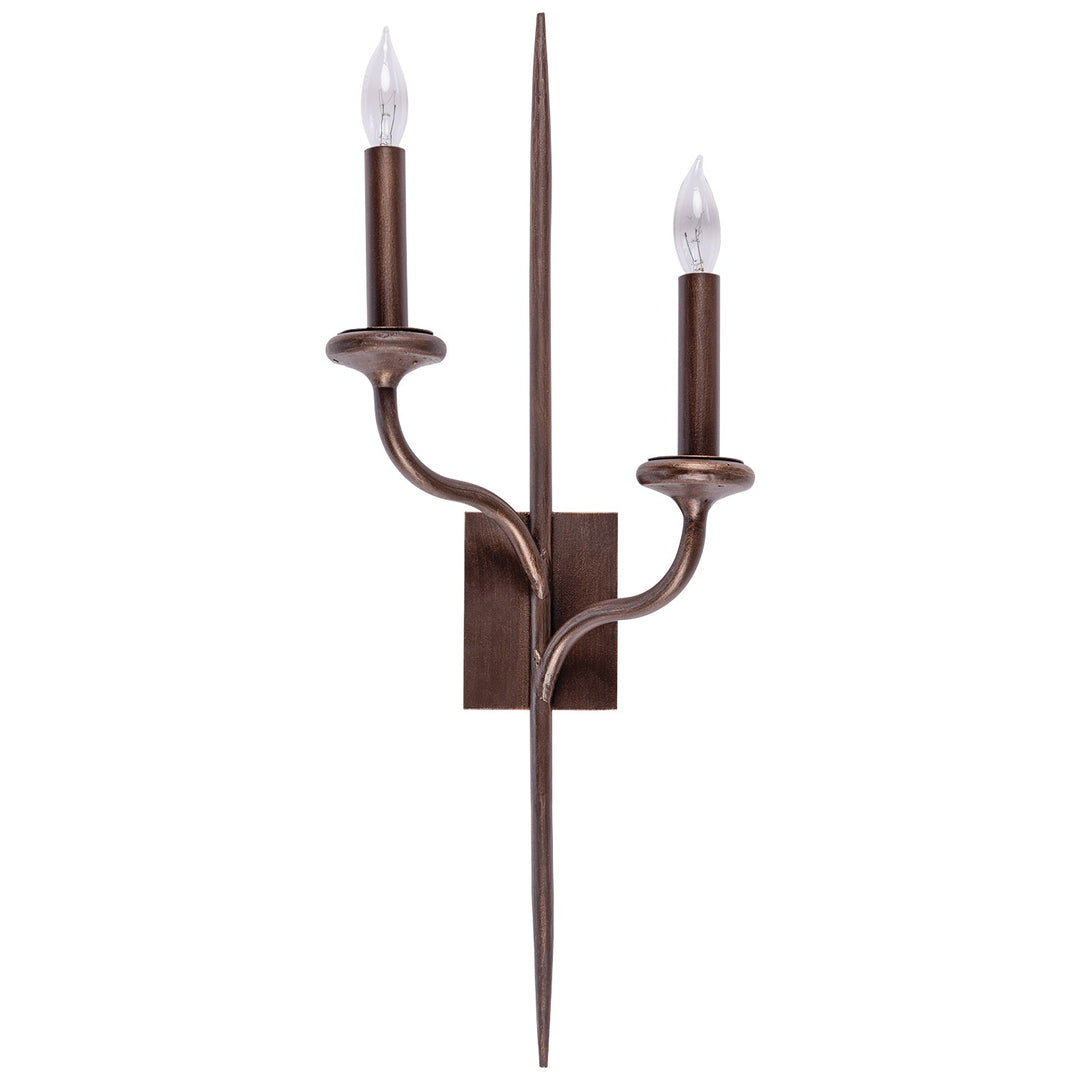 04-AS – Wrought Iron Designer Wall Sconce