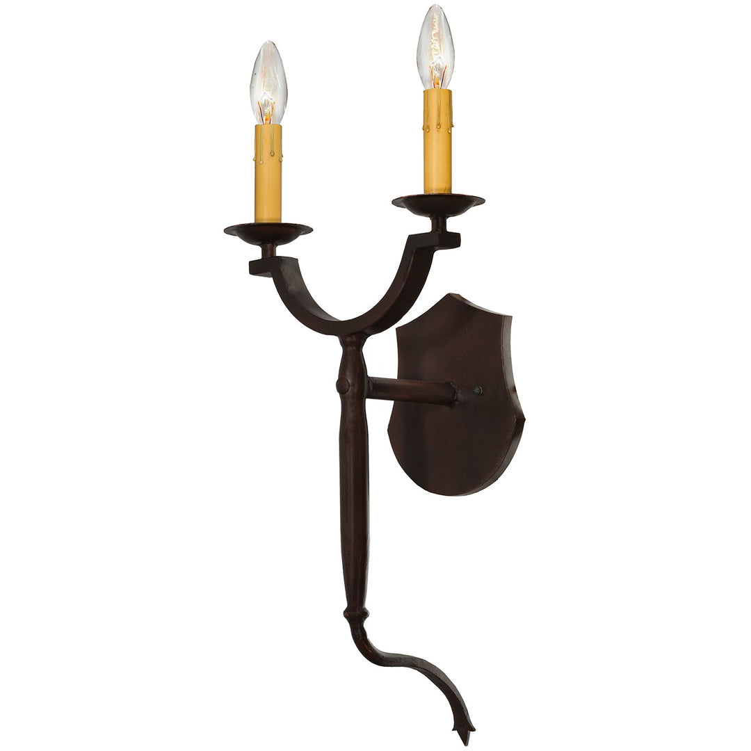 2106 Wrought Iron Designer Sconce