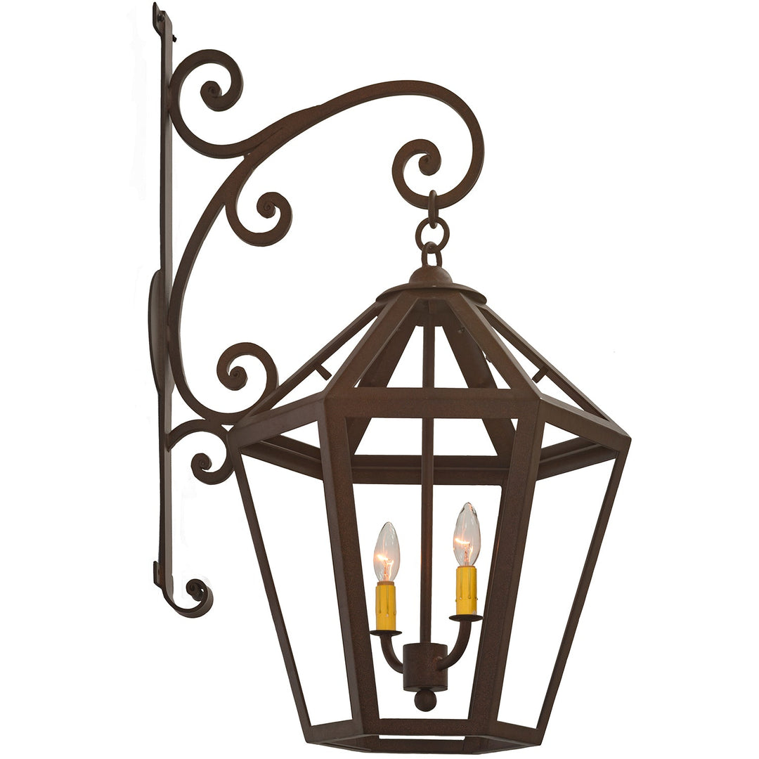 Avignon Scroll-Arm Wall Lantern