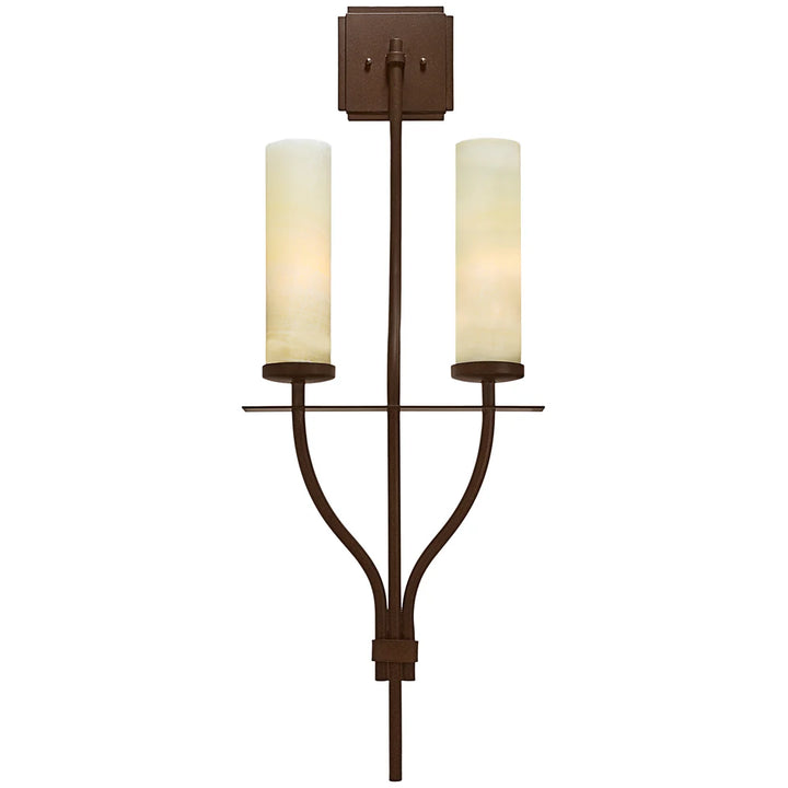 The Caldera Onyx Triple Column Wall Sconce