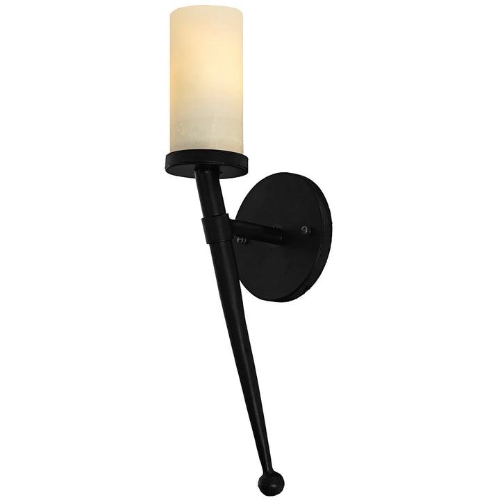 The Caldera Onyx Torch Wall Sconce