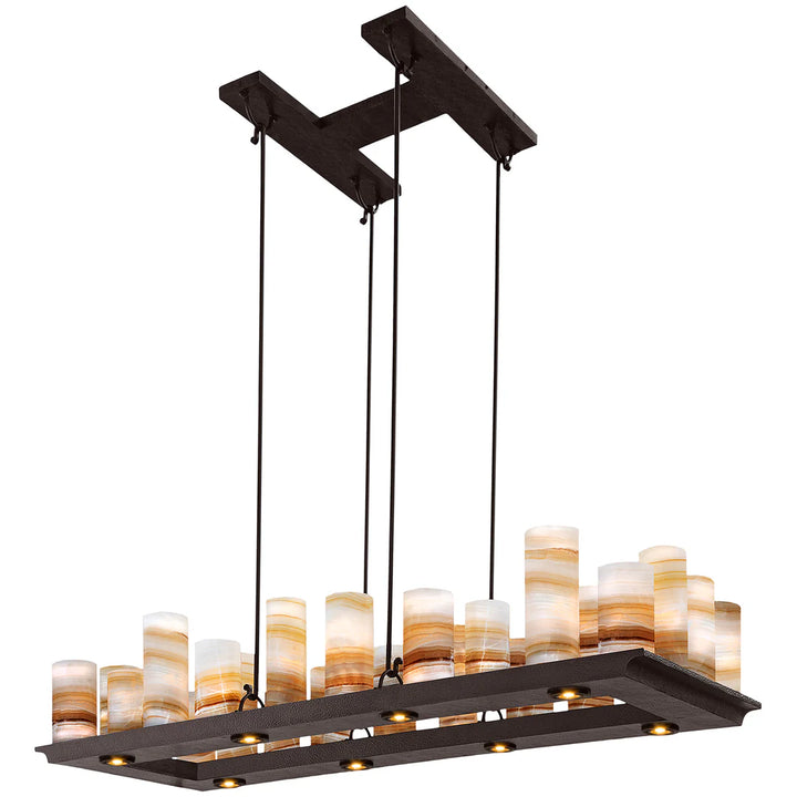 Montclair Onyx Linear Chandelier