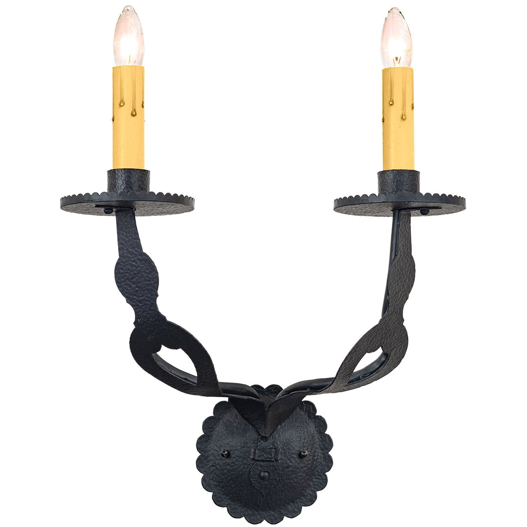 2990 Wrought Iron Designer Sconce