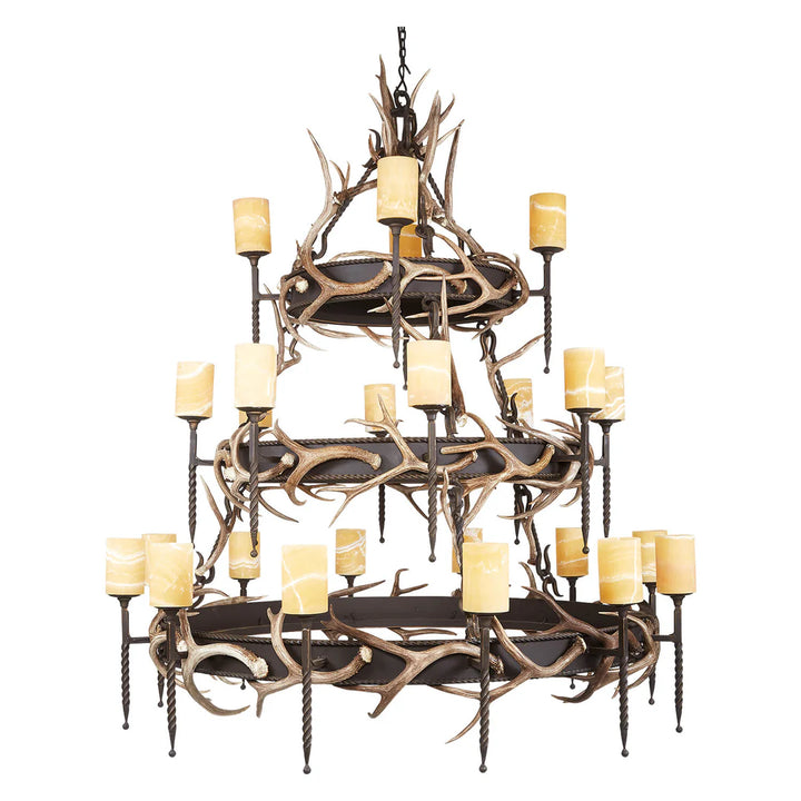 The Grand Summit Estate Antler Chandelier