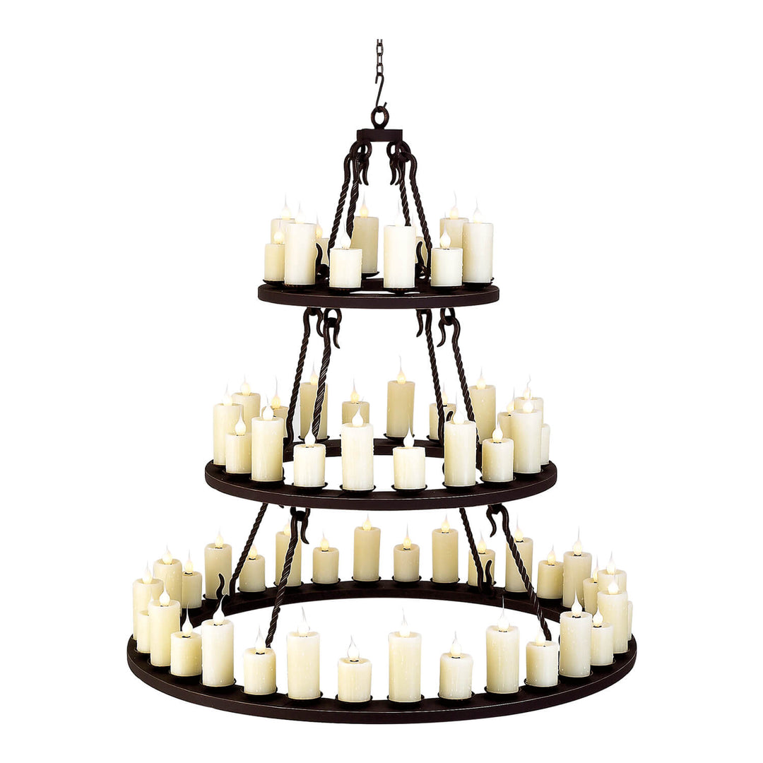 Ladco Wrought Iron Chandelier - 61 Lights