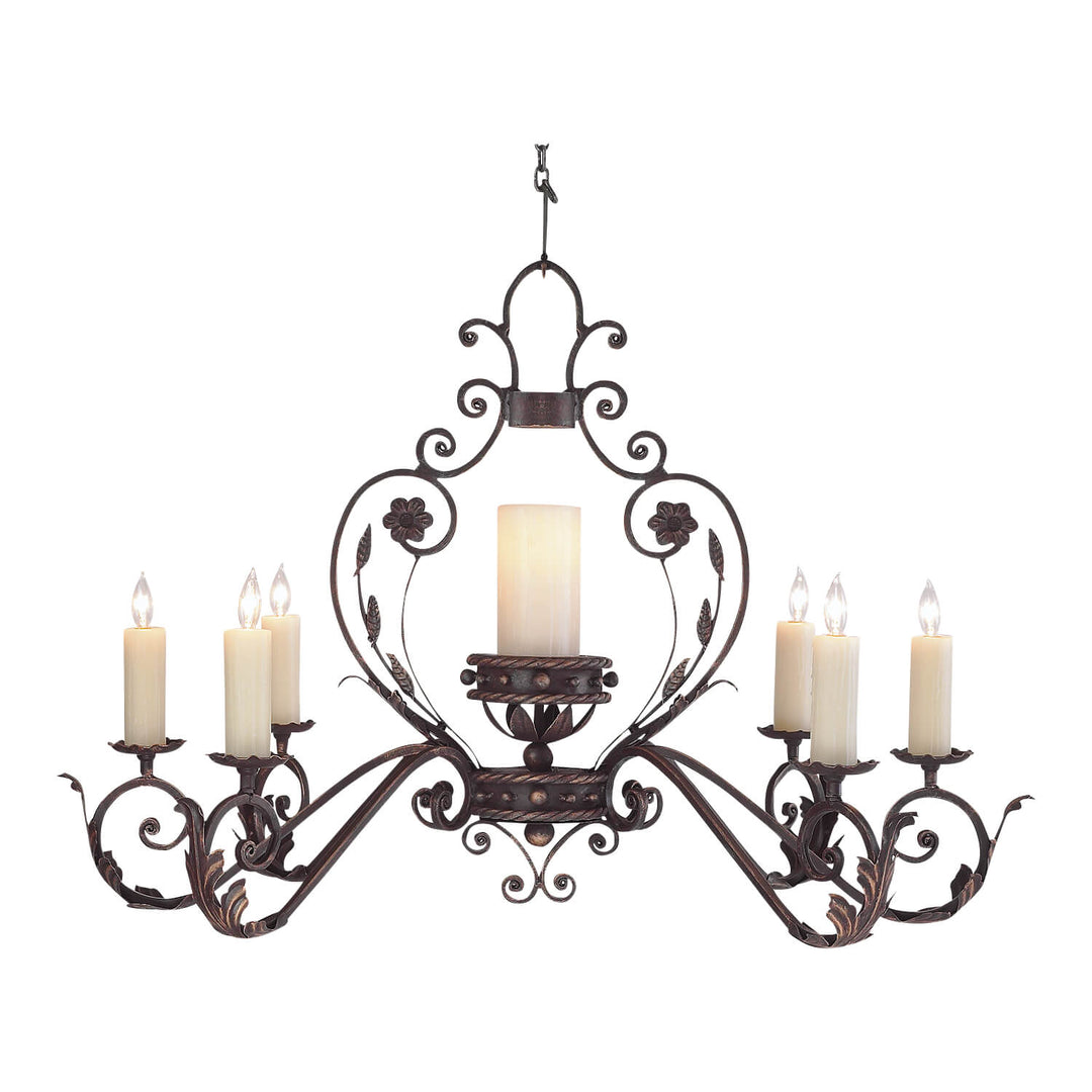 7 Light Crown Chandelier