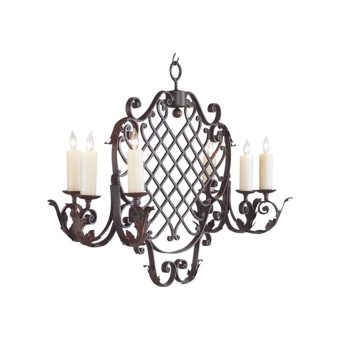 6 Light Napolean Chandelier