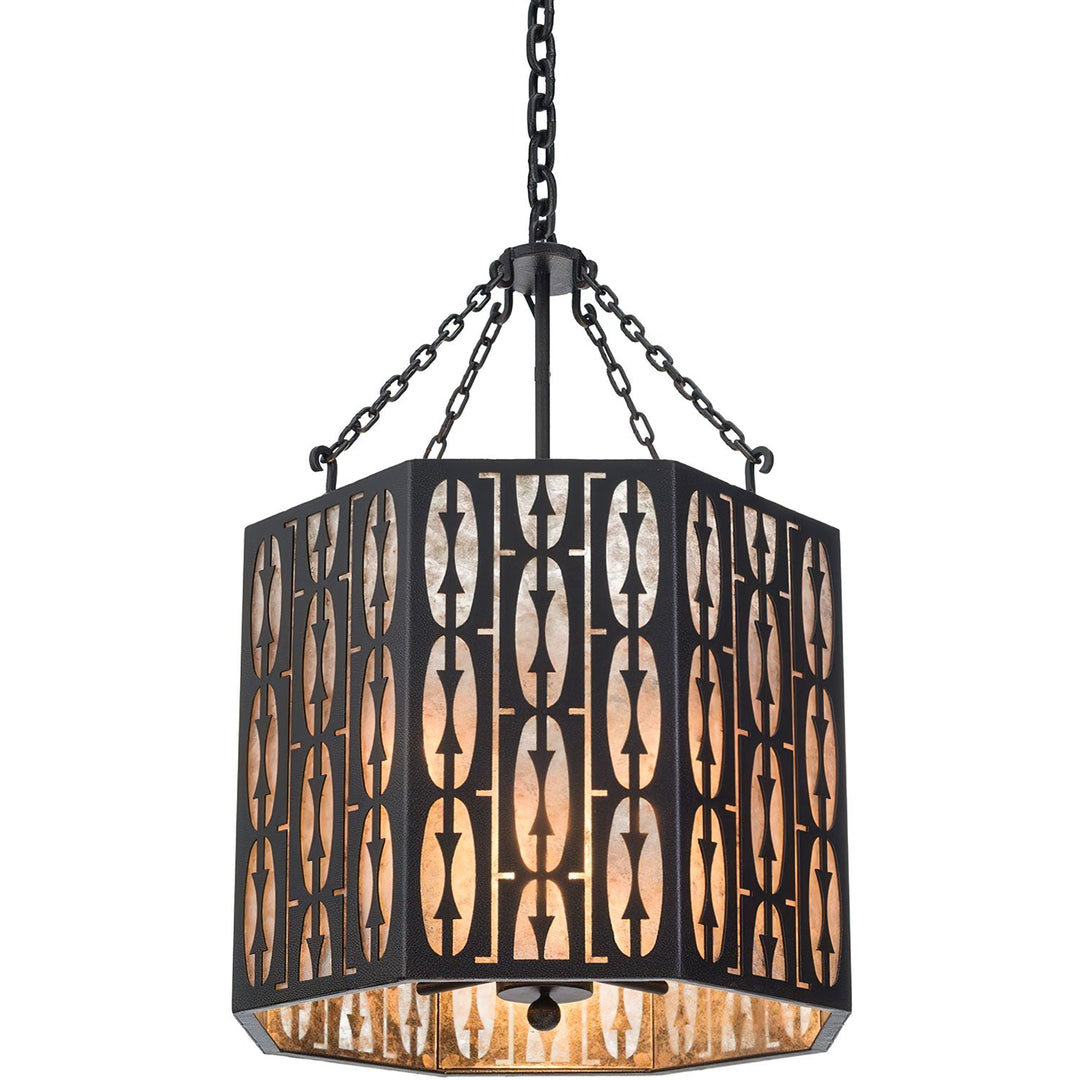 Django - Wrought Iron Octagon Designer Chandelier