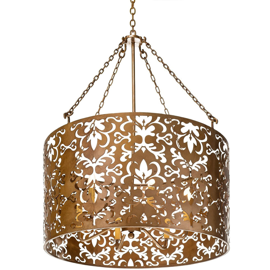 Velvedere Wrought Iron Designer Chandelier