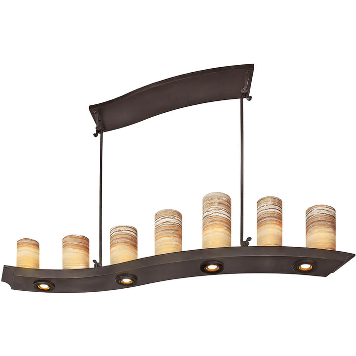 Silver Mesa Linear Chandelier