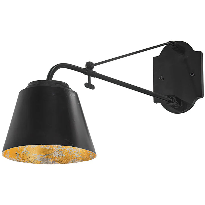 The Iron Ridge Swing Arm Wall Sconce