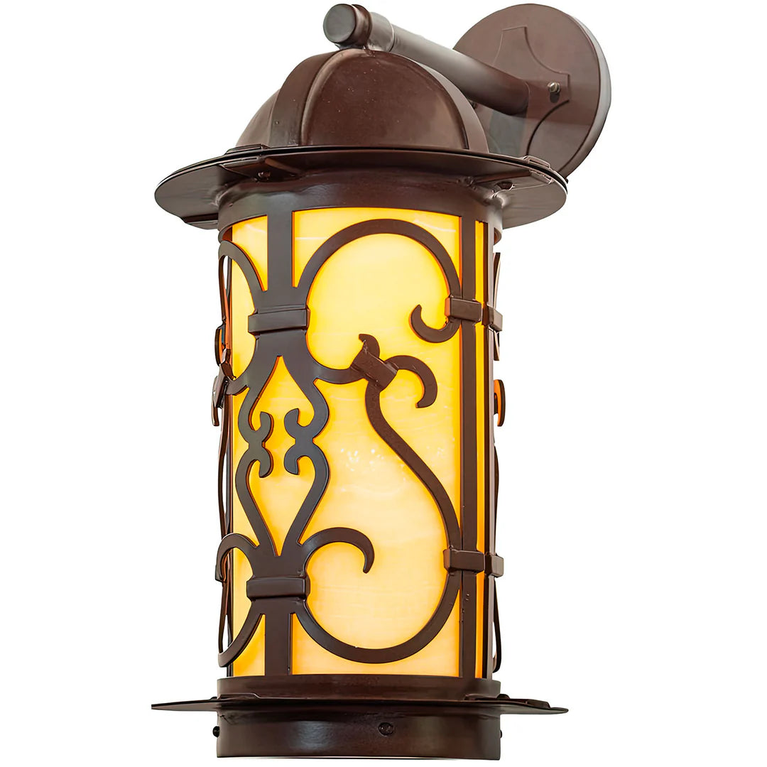 Valencia Onyx Outdoor Wall Sconce