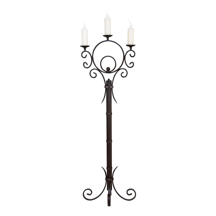 Eboncrest Manor Floor Candelabra
