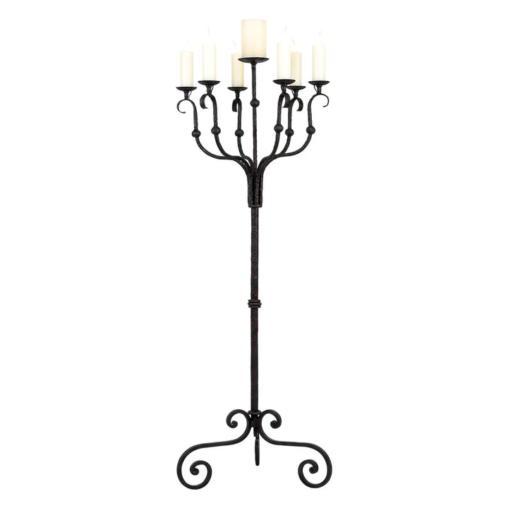 Ironveil Manor Floor Candelabra