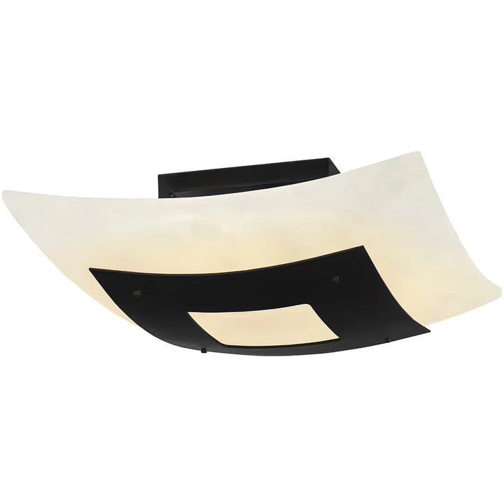 Sierra Wave Onyx Flush Mount