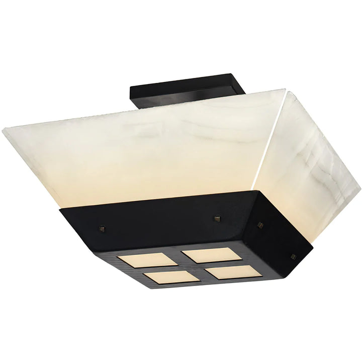 Sierra Modern Onyx Flush Mount