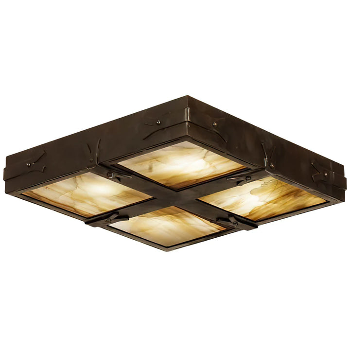 Sierra Mesa Onyx Flush Mount