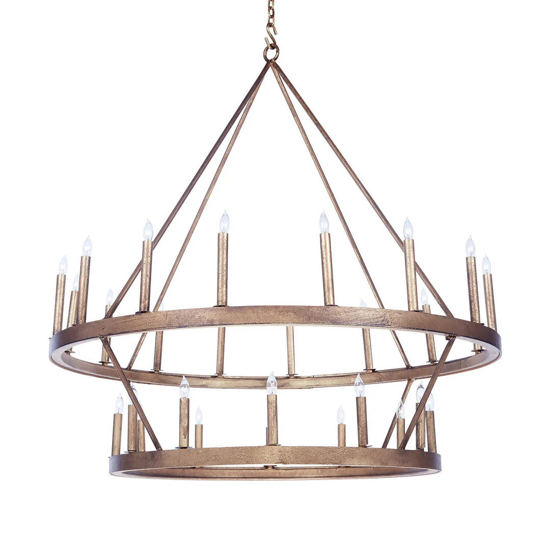 The Tavion Double Ring Chandelier