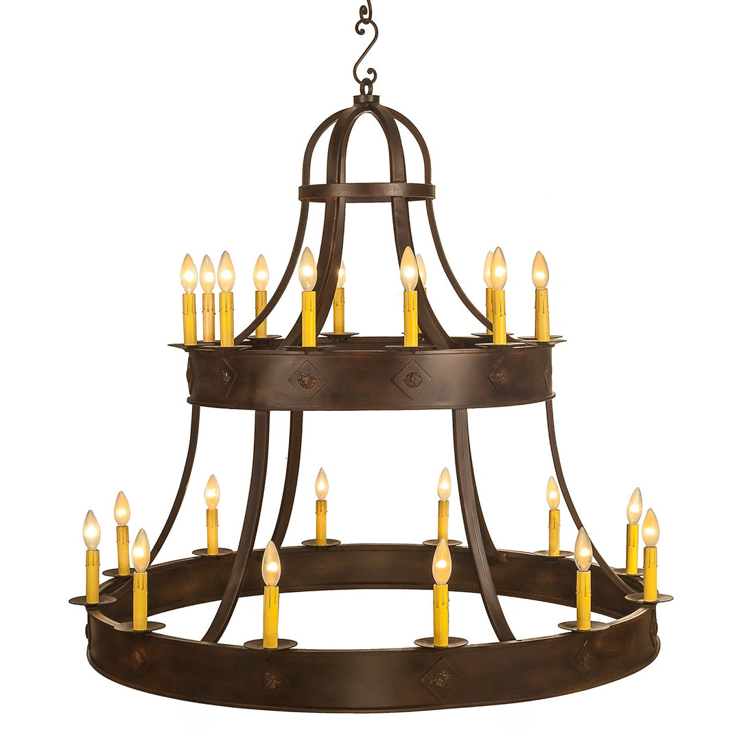Nocturno Wrought Iron Chandelier