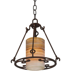 Medallion – Designer Alabaster Pendant