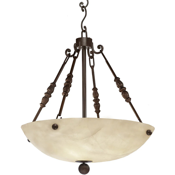 Valencia Onyx Bowl Pendant