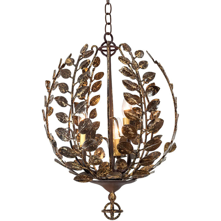 Olivia Leaf Lantern Pendant