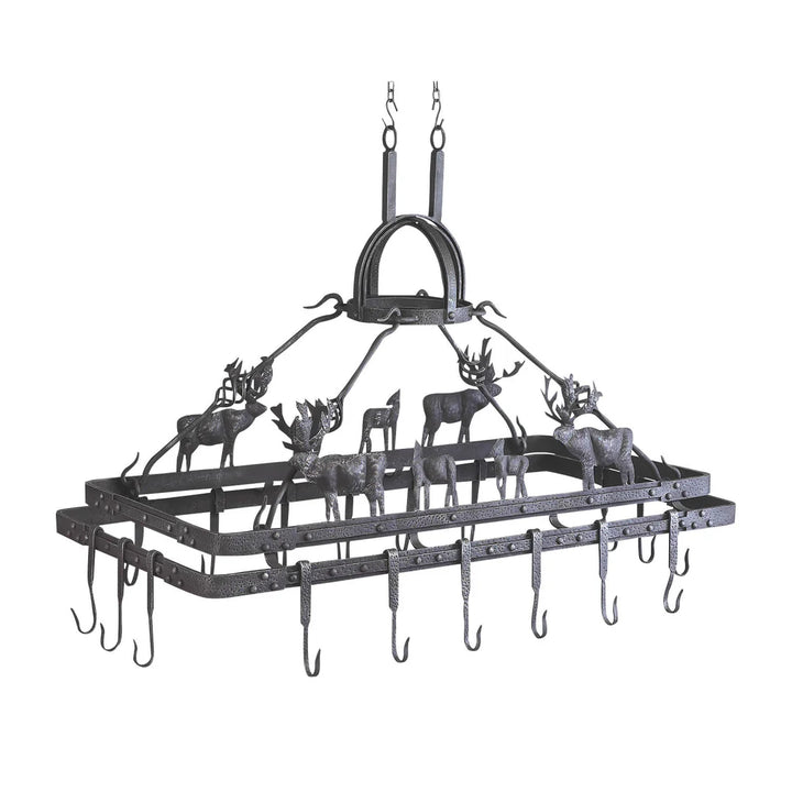 Stag Hollow Pot Rack Chandelier