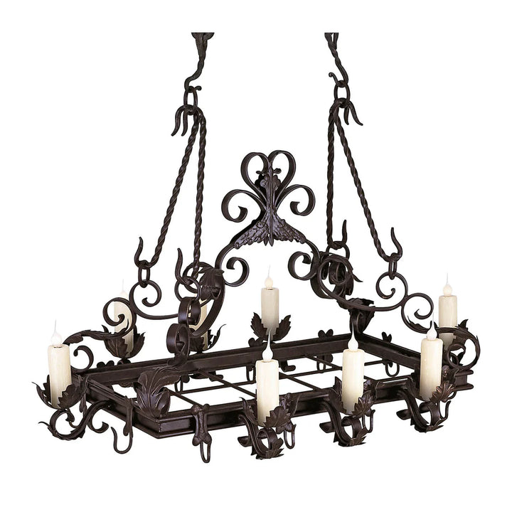 Shadowfen Manor Pot Rack Chandelier