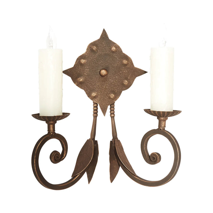 Sierra Mesa Dual Candle Wall Sconce