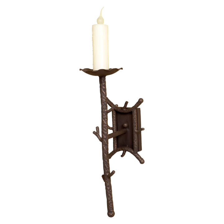 Sierra Iron Branch Candle Wall Sconce