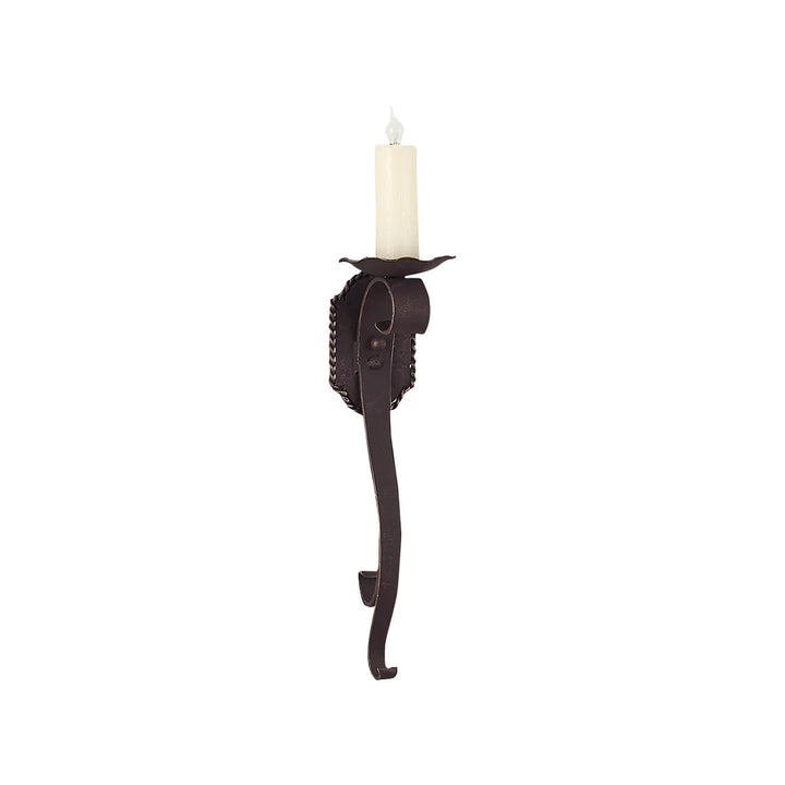 Sierra Forge Single Candle Wall Sconce