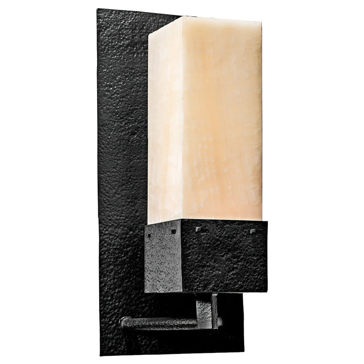 Sierra Forge Onyx Block Wall Sconce