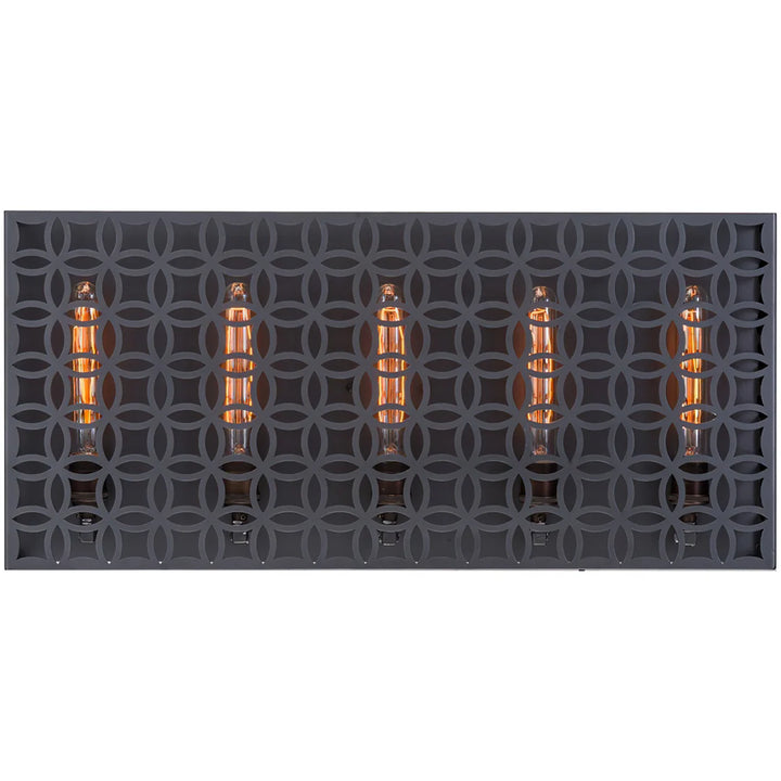 Sierra Iron Geometric Multi-Light Wall Sconce