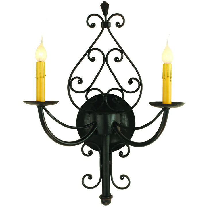 Valencia Double Scroll Wall Sconce