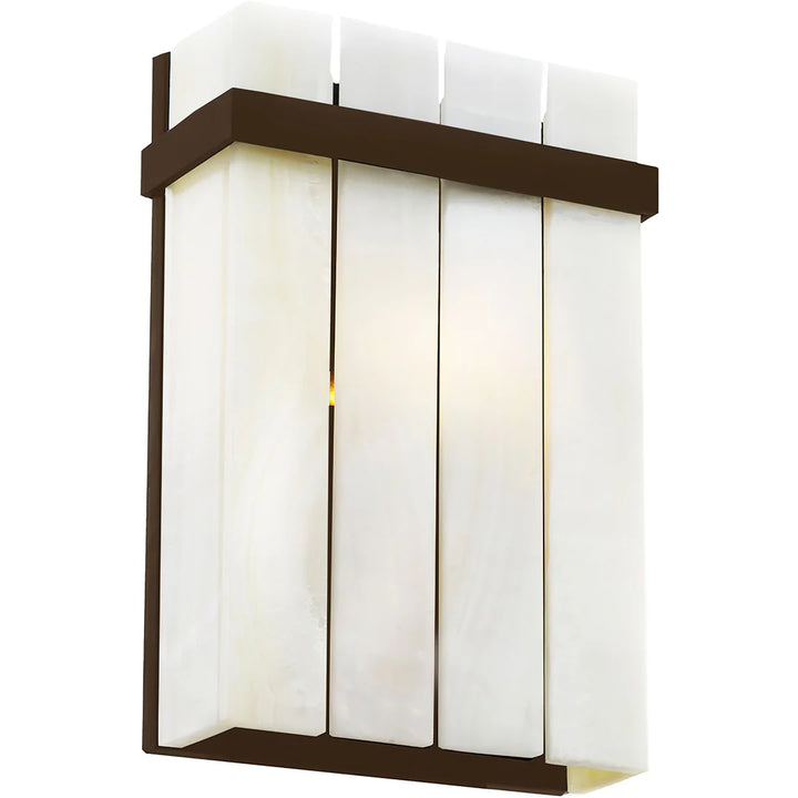 Sierra Onyx Panel Box Wall Sconce