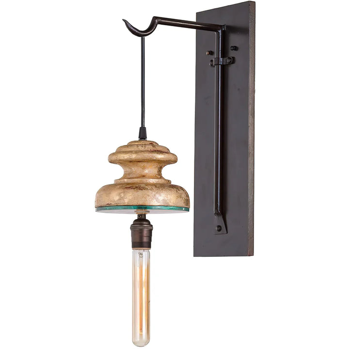 Sierra Iron Pendant Drop Wall Sconce