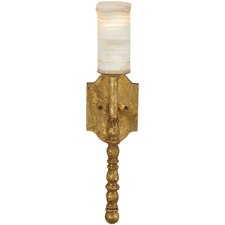 Aurelio Classic Single Onyx Wall Sconce