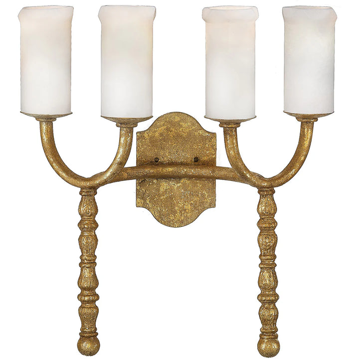 The Aurelio Grande Four-Light Onyx Wall Sconce