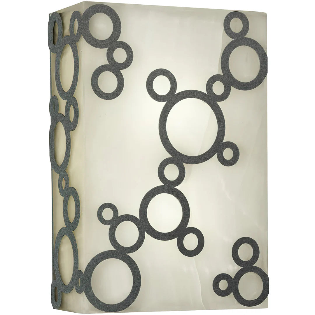 The Sierra Orbit Onyx Wall Sconce
