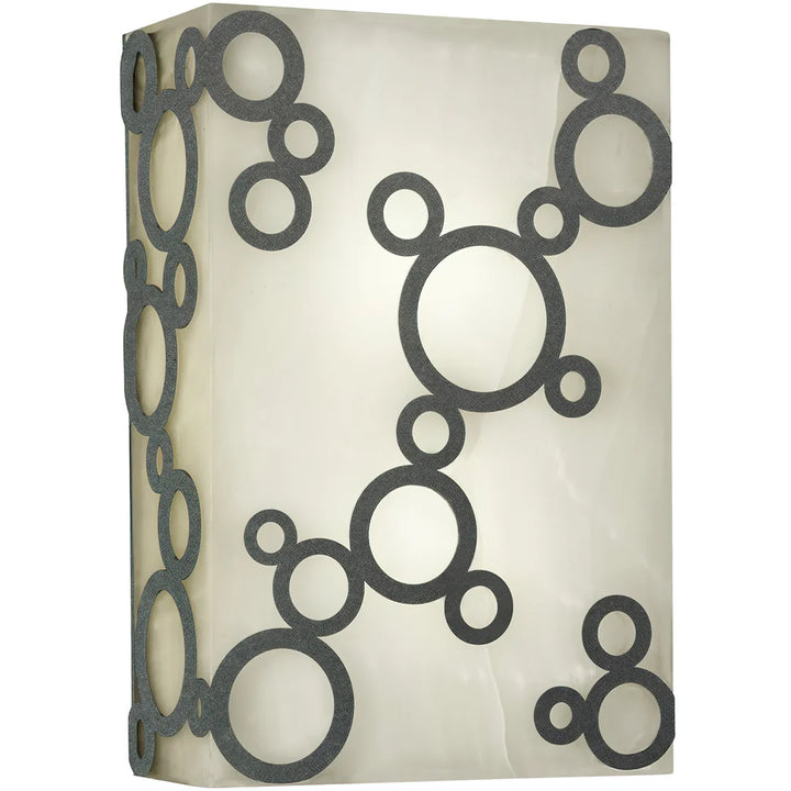 The Sierra Orbit Onyx Wall Sconce