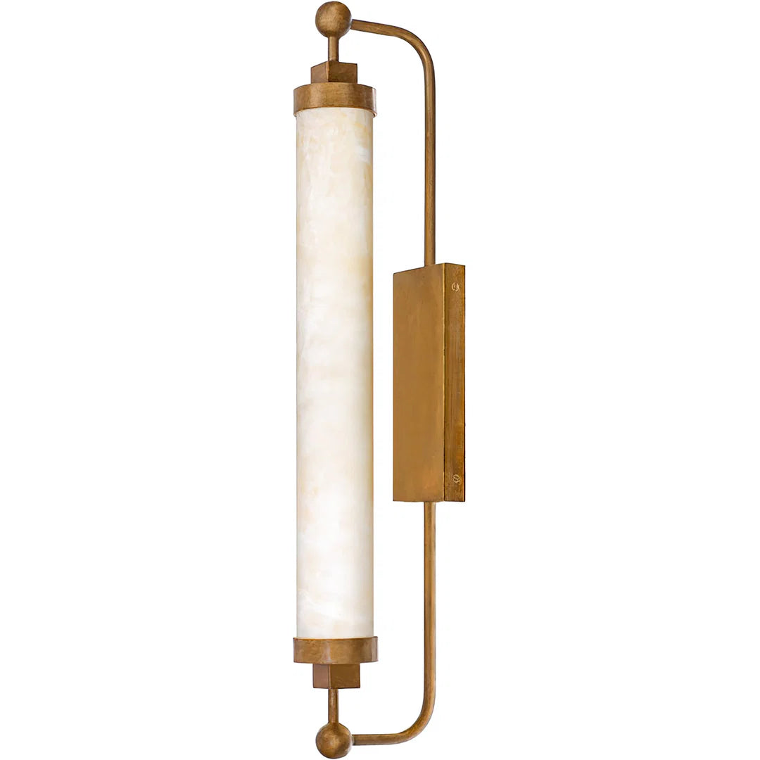 The Aurelio Onyx Linear Wall Sconce